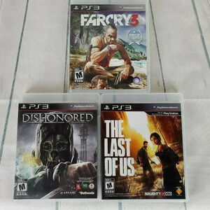 Sony PlayStation  3 Lot of 3 Games